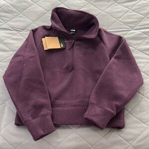 The North Face cropped 1/4 zip